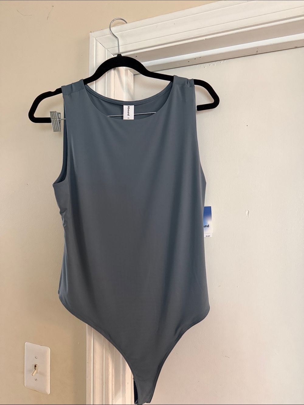 Abound Steel Blue Sleeveless Bodysuit